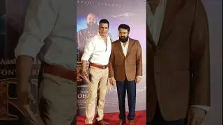 Akshay Kumar and South Superstar Mohanlal Spotted At Andheri#akshaykumar #mohanlal #bollywood