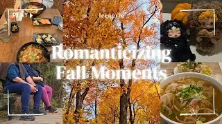 Romanticizing fall moments🍂 Hiking adventures | Good food | Blindbox haul | Halloween costume try on
