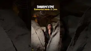 Bangalore's First Restaurant Inside A Cave | Curly Tales #shorts