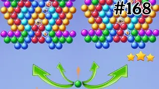 Эпическое возвращение! Проиграл, но победил. | Уровень 168 игры Bubble Shooter 🤯