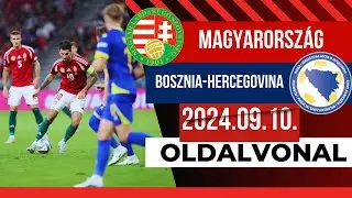 KÜZDELMES ÉS BALSZERENCSÉS DÖNTETLEN | MAGYARORSZÁG - BOSZNIA | 2024.09.10. | NL | OLDALVONAL