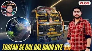 Aisa Toofan Kabhi Dekha nai hai || Aaj Mushkil Say Nikle || Continue Ride Towards Srinagar ||