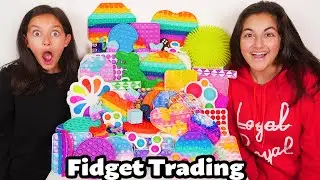 TRADING FIDGET TOYS!! INTENSE 🔥🔥 Mystery PRIZE!💵🎁