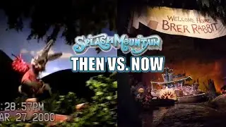 Splash Mountain POV (Then vs. Now), Magic Kingdom Log Flume | Non-Copyright*