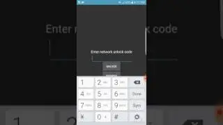 Samsung galaxy s7 edge code incorrect network code error!