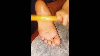 warm Bamboo foot massage. #massage #relax #wellness #massagetherapy