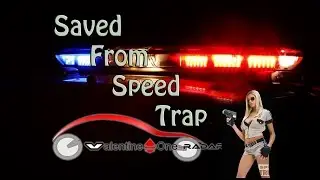 Saved From Police Speed Trap - Valentine Radar Detector -  Band KA 34.7 Ghz