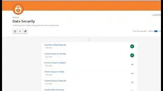 OVERVIEW OF DATA SECURITY -DATA SECURITY#trailheadsolution #salesforce #datasecurity