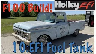 '64 F100 Project! Part 10: Holley EFI Fuel tank install & rear sway bar mounting.