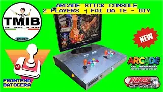 Arcade Stick Console 2 Players Fai da te - DIY con i5 3570 3.2 Ghz 8 Gb 1.6 Mhz +SK Video GT710 2 Gb