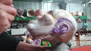 SLIPKNOT CLOWN MASK PAINTING