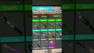 200 to 350 value worth of items when we hit 75 to subs: user FearFlxz #mm2 #giveaway #roblox #sub