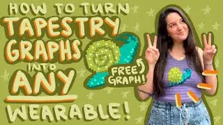 Make Crochet Tapestry Graphs Into ANY Wearable (It's Easier Than You Think)!