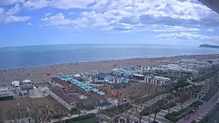ITALY, RIMINI CAMERA LIVE