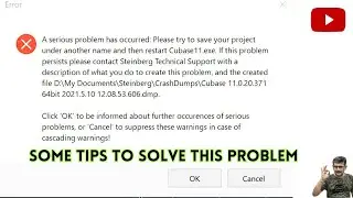 Critical Problem: Save Project, Restart