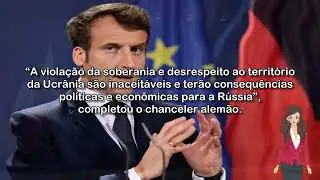 🔴 MACRON, SCHOLZ E DUDA SE RE&Uacute;NEM E PROMETEM UNIR FOR&Ccedil;AS PARA EVITAR GUERRA NA UCR&Acirc;NIA