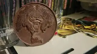 IRON MAIDEN THE BEAST ON THE ROAD BUCKLE