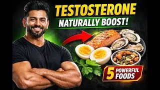 Testosterone Boost Karne Wale 5 Natural Foods | Men&rsquo;s Health Tips | مردانہ طاقت کیسے بڑھاہے