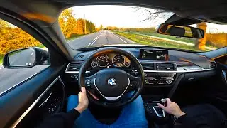 BMW F30 LCI 320D 140KW 4K POV Review