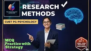 Research Method PYQs for CUET PG Psychology | Most Repeated Questions