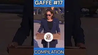 KAMALA GAFFE COMPILATION 17 #fyp #politics #election #comedy #trump  #funny #political #shorts