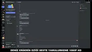 DENİZ ERDERİN EZİĞİNİ SESDE KULAĞINI &Ccedil;EKİP AZARLAMA VE EN SONUNDA SİKE SİKE TAKTİK YAPIP KA&Ccedil;IYOR XD