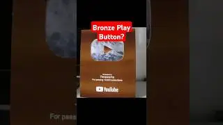 Why Isn't There A Bronze Play Button?