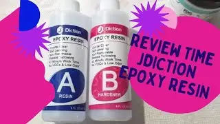 Jdiction Epoxy Resin Review. Lets see Resin on a Acrylic Fluid Art Round Canvas.  #137
