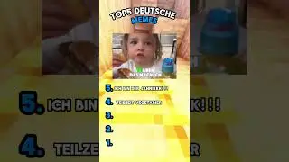 Top 5 Deutsche Memes 😂😂 #funny #memes #deutsch