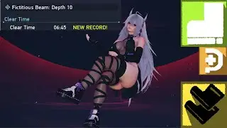 【PSO2:NGS】Fictitious Beam Depth 10 Lv. 100 Clear (Bo/Te Jet Boots only) (6:45)