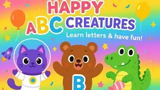 A is for Astro Cat! | Learn ABC with Fun Characters