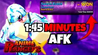 The BEST Team For The NEW Swarm Event in Anime Rangers X Full Guide!