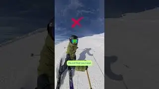 Beginner Ski Mistakes and how to Fix them - 1. Turning Your Body