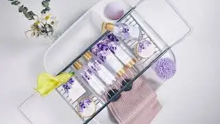 Lavender Spa Gift Basket Sets - Body & Earth