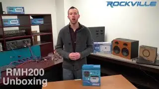 Unboxing Rockville RMH200B Single DIN Marine Receiver Waterproof Gimbal Housing Black