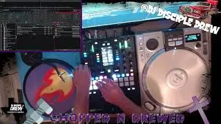 CHRISTIAN CHOPPED AND SCREWED - BROTHER JIMMY DAVIS REQUEST - LIVE DJ MIX -
