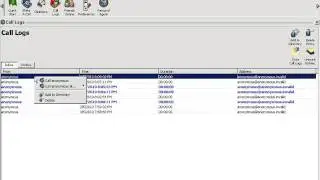 Tutorial - Nortel PC Client - Accessing Call Logs