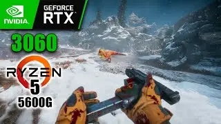 Second Extinction: RTX 3060 12GB & RYZEN 5 5600G Benchmark 1080p Max Grapichs
