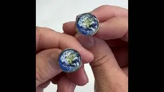 Globe Cufflinks World Planet Gifts Save Earth Jay Pins #cufflinks #planet #earth #globe #cuffs