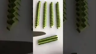 Amazing Cucumber Cutting Art 🥒✨| Gaye Holud Inspiration #wedding