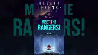 Meet the Rangers!! 👾👾 Update 0.11.1 | Galaxy Defense #galaxydefense #GDcreator