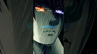 SASUKE UCHIHA-RINNE SHARINGAN (RAP ANIME) #viral #rapanimes #naruto #shorts