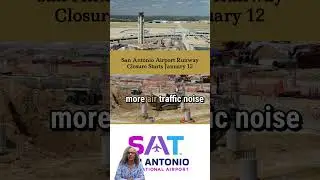 Heads up &mdash; a major runway project is underway at San Antonio International Airport. ✈️🚧