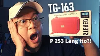 Портативная беспроводная Bluetooth-колонка T&G TG 163 &mdash; распаковка и первые впечатления