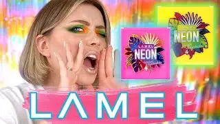 ОБЗОР НОВИНОК LAMEL NEON ЦЕНА=КАЧЕСТВО? МАКИЯЖ КОСМЕТИКОЙ ЛАМЕЛЬ, ПРОДУКТЫ ДО 1000 РУБЛЕЙ!
