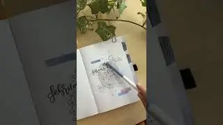february bullet journal 2023 theme reveal ☁️✨ bujo inspiration for beginners
