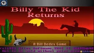 Billy The Kid Returns! gameplay (PC Game, 1994)