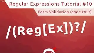 Regular Expressions (RegEx) Tutorial #10 - Creating a Form (Start Code Tour)