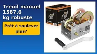 AVIS (2026): Treuil manuel 1587,6 kg robuste. D&Eacute;TAILS ESSENTIELS