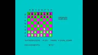 Ajedrez (demo) - Cassette Spectrum Computing n&deg;1